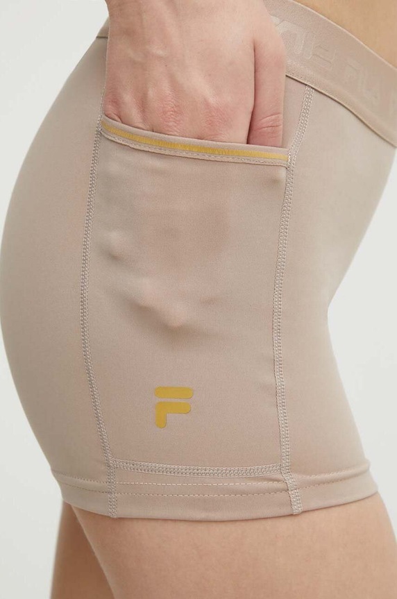 Σορτς τρεξίματος Fila Rianxo καφέ FAW0724