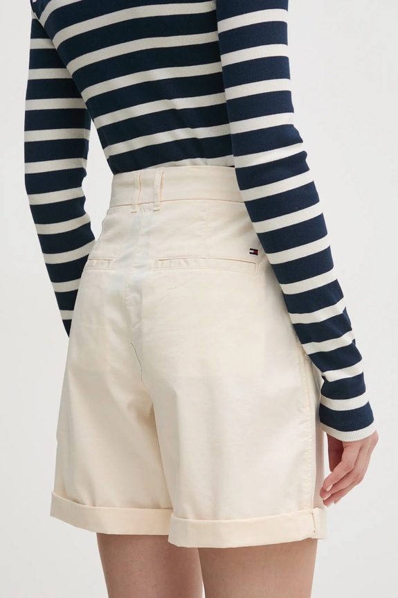 Oblečenie Šortky Tommy Hilfiger WW0WW42457 béžová