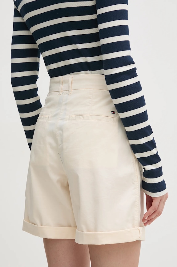 Oblečenie Šortky Tommy Hilfiger WW0WW42457 béžová