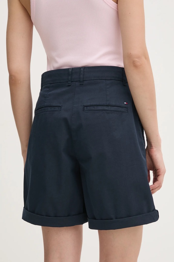 Oblečenie Šortky Tommy Hilfiger WW0WW42457 tmavomodrá