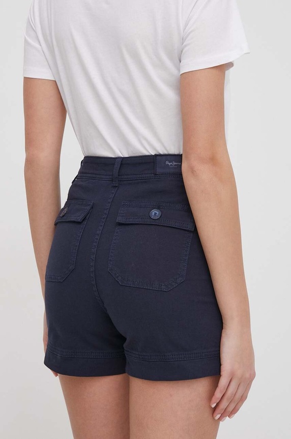 Oblečenie Šortky Pepe Jeans VALENTINA PL801096 tmavomodrá