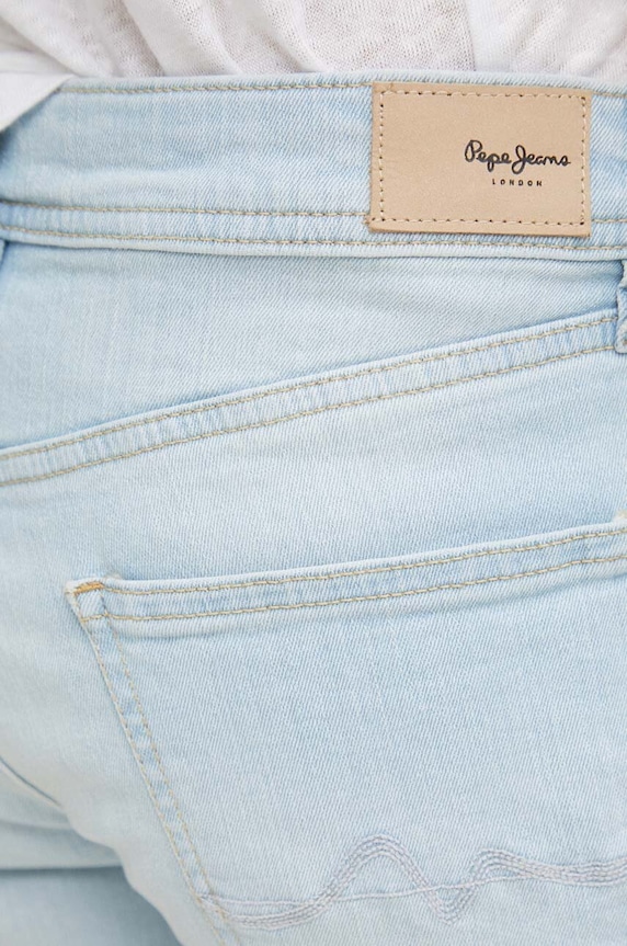 Pepe Jeans farmer rövidnadrág SLIM SHORT MW kék PL801120RH6