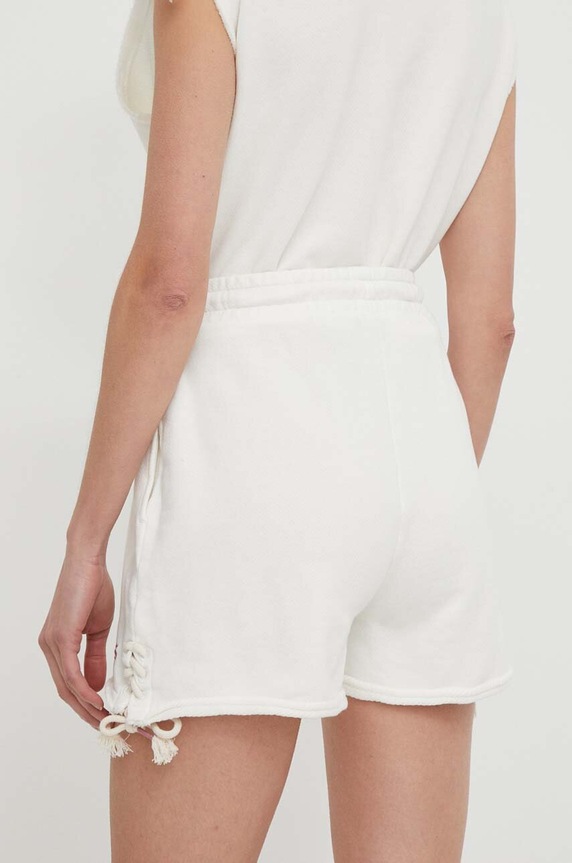 Oblečení Bavlněné šortky Pepe Jeans KENDALL SHORTS PL801126 béžová