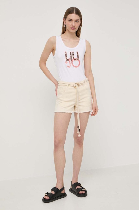 Liu Jo rövidnadrág MA4302.T4033 bézs SS24