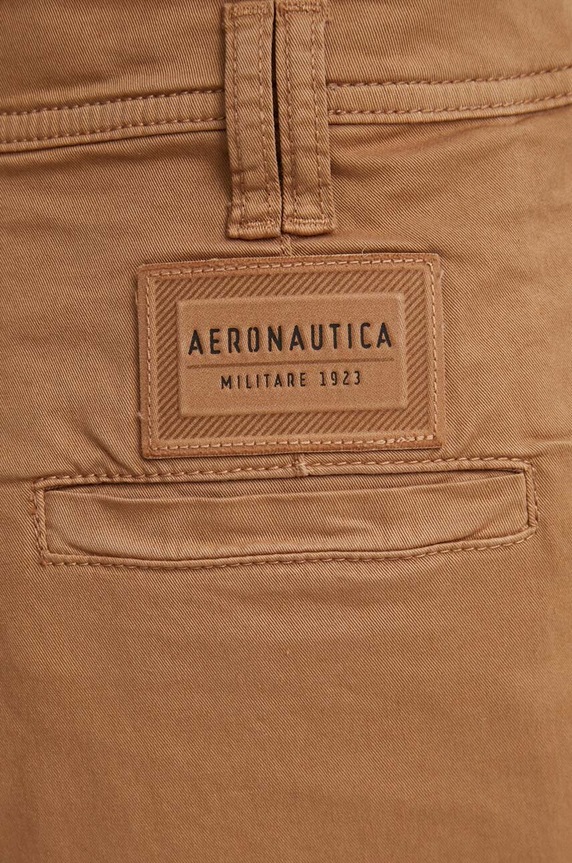 Kraťasy Aeronautica Militare BE222DCT3276 hnědá