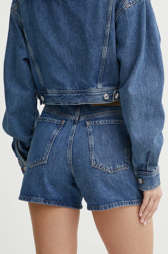 Moschino Jeans szorty jeansowe niebieski 0301.3735