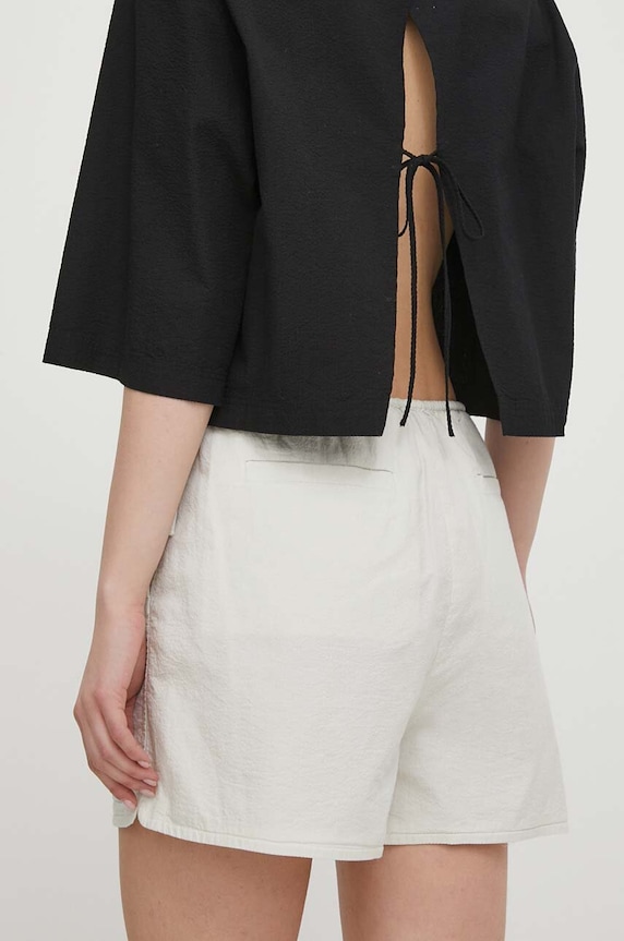 Ruházat Calvin Klein Jeans pamut rövidnadrág J20J223424 szürke