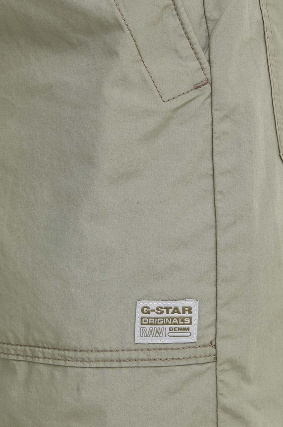 G-Star pamut rövidnadrág zöld D24405.A790