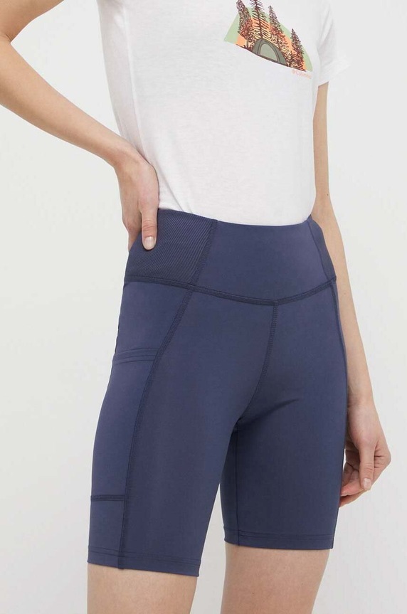 Columbia pantaloni scurti sport Boundless Trek tricotaj bleumarin 2074471