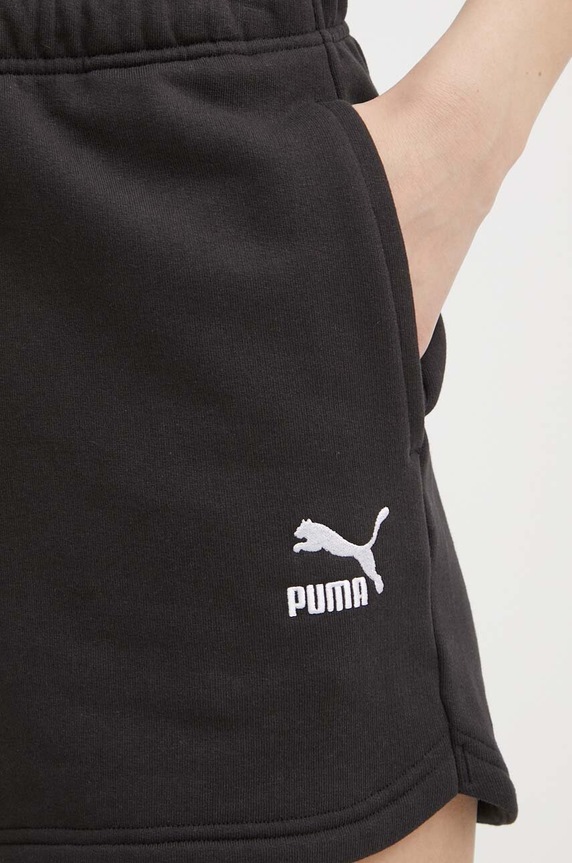 Puma szorty bawełniane BETTER CLASSIC czarny 624236