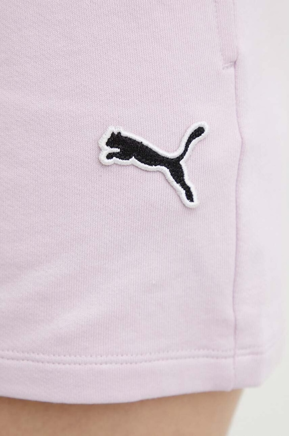Oblečenie Bavlnené šortky Puma BETTER ESSENTIALS 680974 ružová