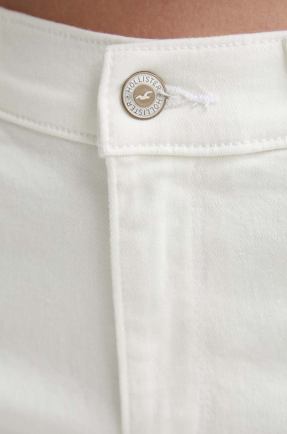 Τζιν σορτς Hollister Co. μπεζ KI349.4046.177