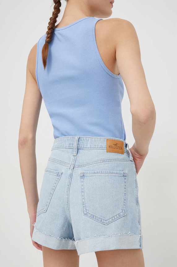 Odzież Hollister Co. szorty jeansowe KI349.4169.278 niebieski