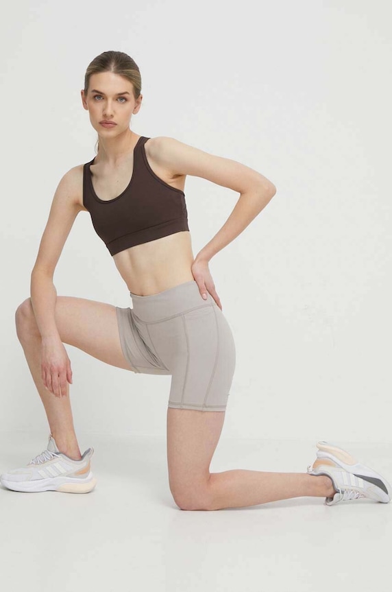 Reebok edzős rövidnadrág LUX COLLECTION 100076148 szürke SS24