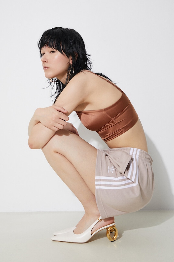 adidas Originals pantaloncini 3 Stripe Short French Terry IP0694