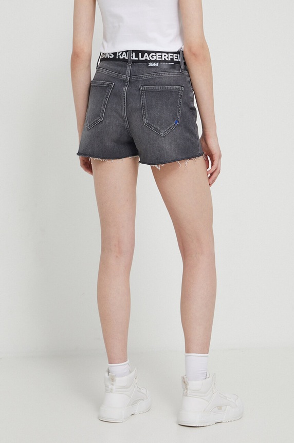 Oblečení Džínové šortky Karl Lagerfeld Jeans 241J1121 šedá