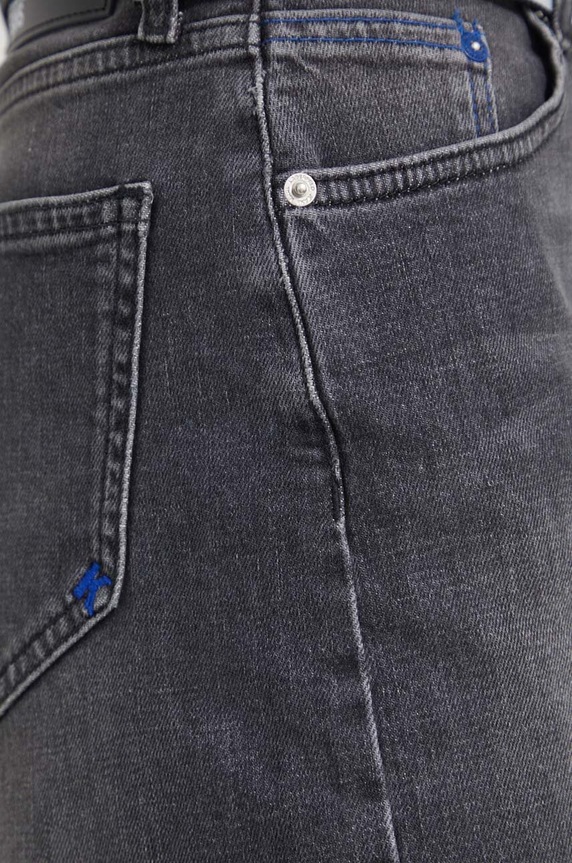 Džínové šortky Karl Lagerfeld Jeans šedá 241J1121