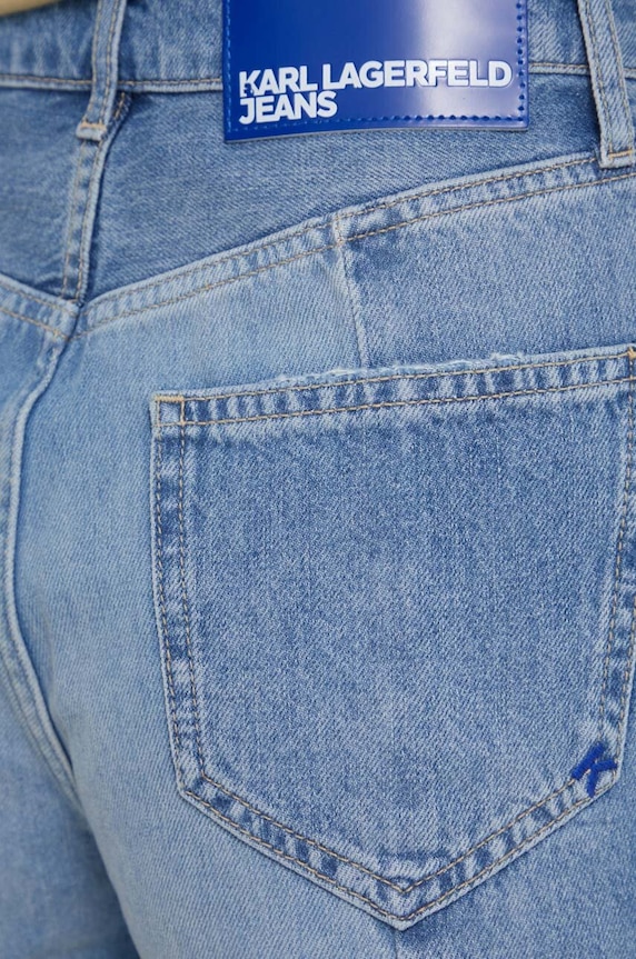 Джинсовые шорты Karl Lagerfeld Jeans голубой 241J1119