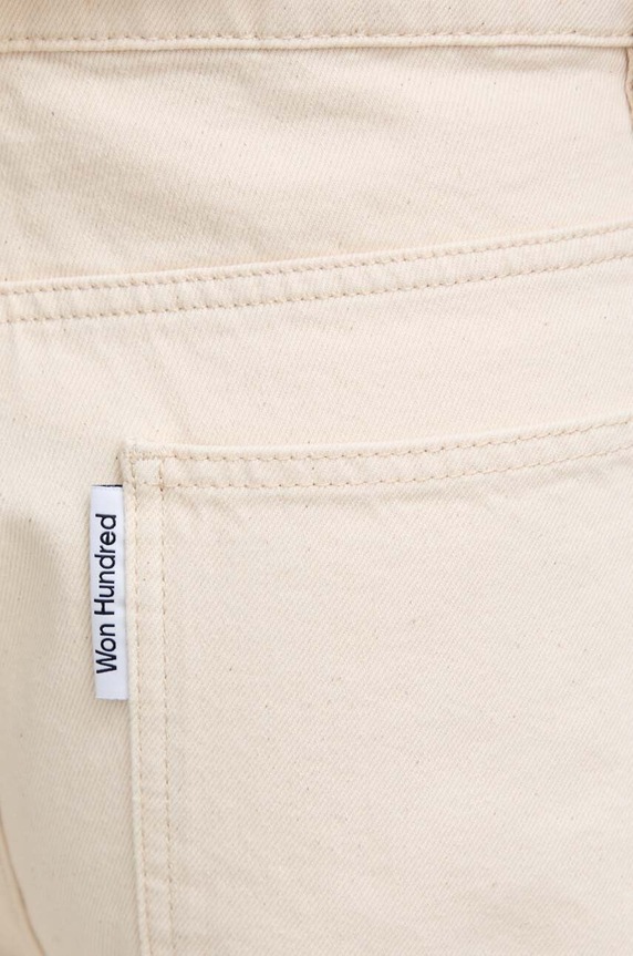 Won Hundred pantaloni scurți din bumbac 2891.15147 bej