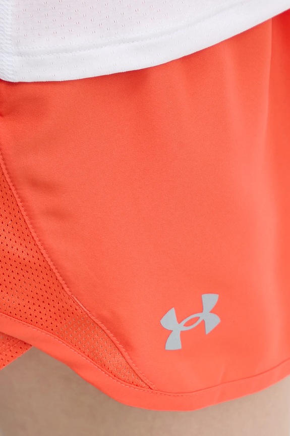 Σορτς τρεξίματος Under Armour Fly By 1382438 πορτοκαλί