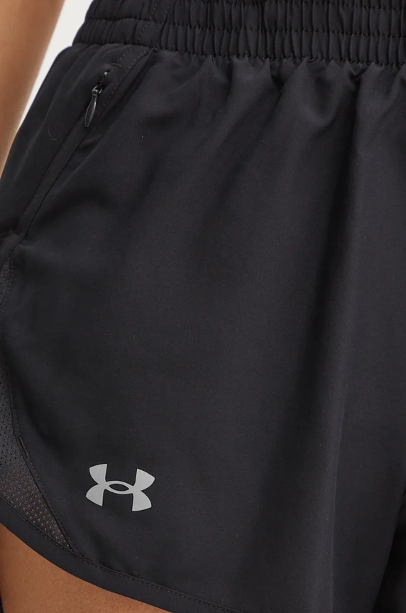Under Armour sportovní šortky dámské Fly By 1382438 černá