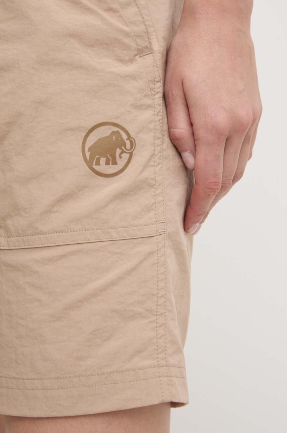 Turistické šortky Mammut Hiking Cargo béžová 1023.01020