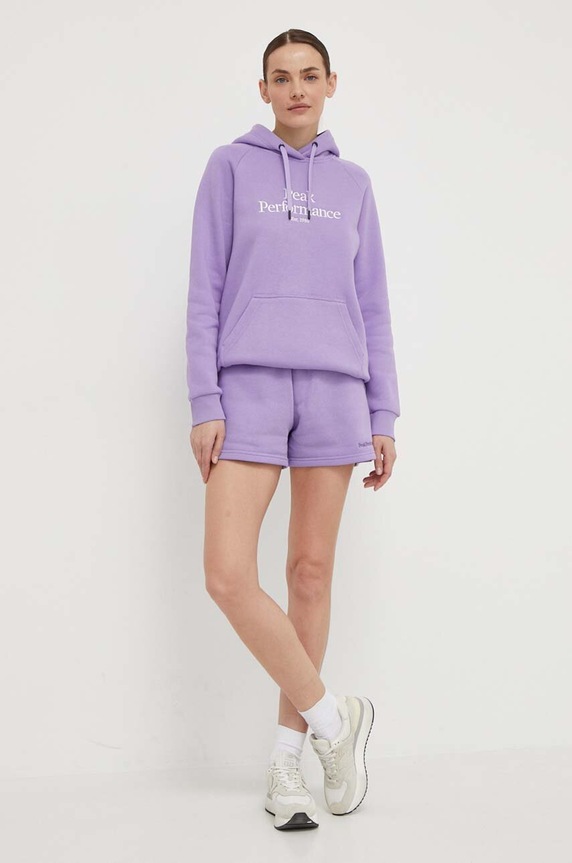 Peak Performance pantaloncini G79572 violetto SS25