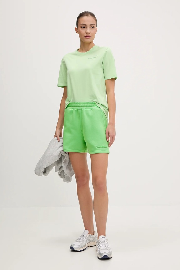 Σορτς Peak Performance G79572 πράσινο SS25
