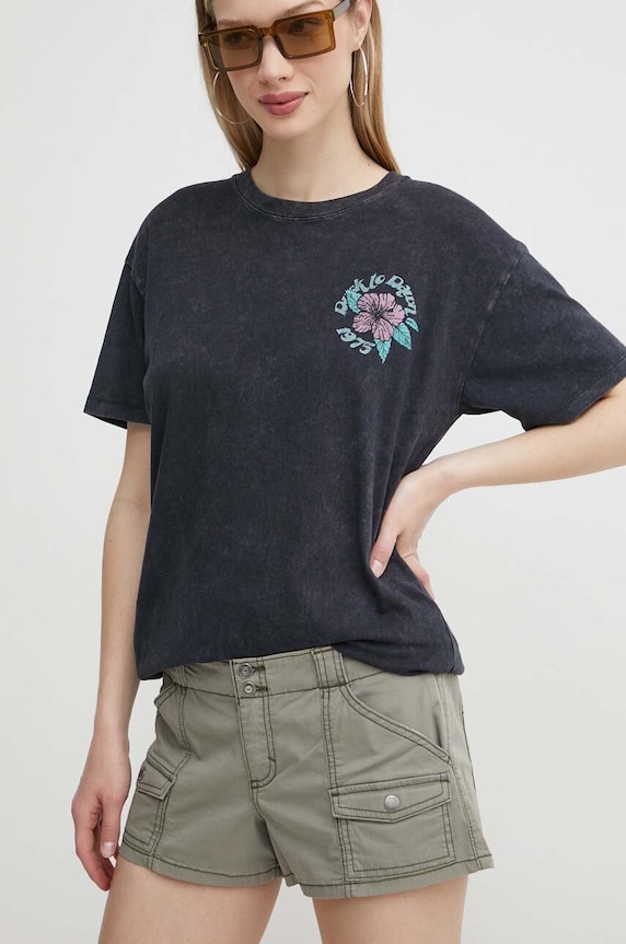 Šortky Hollister Co. látka zelená KI349.4193.331