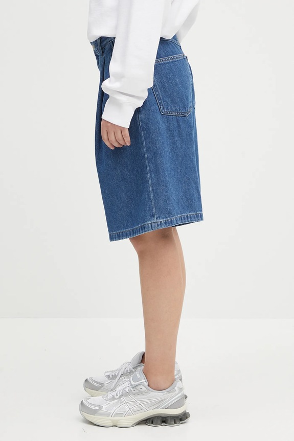Carhartt WIP pantaloncini di jeans W' Alta Short I033345.106 blu SS25
