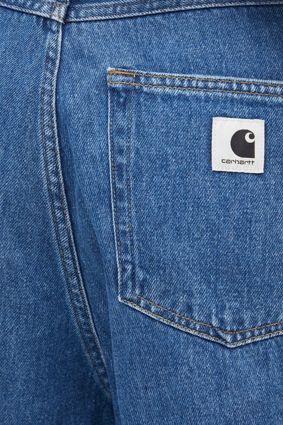 Carhartt WIP pantaloncini di jeans W' Alta Short blu I033345.106
