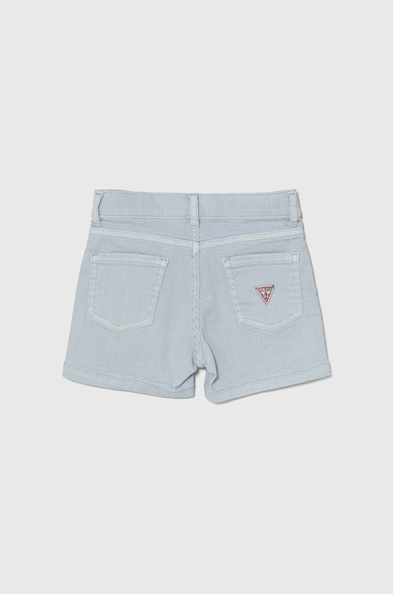 Guess szorty jeansowe dziecięce J4RD19.WE620.PPYH niebieski SS24