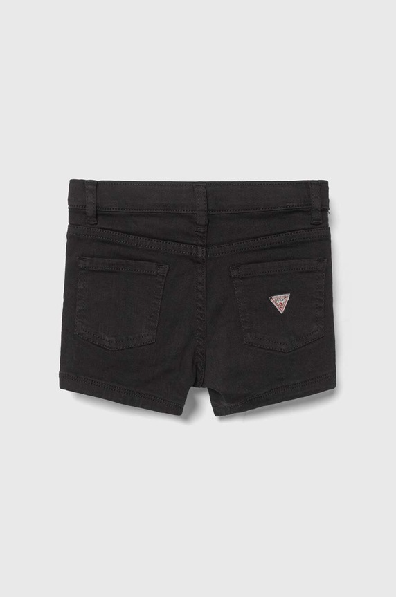 Guess szorty jeansowe dziecięce K4RD07.WE620.PPYH czarny AA00
