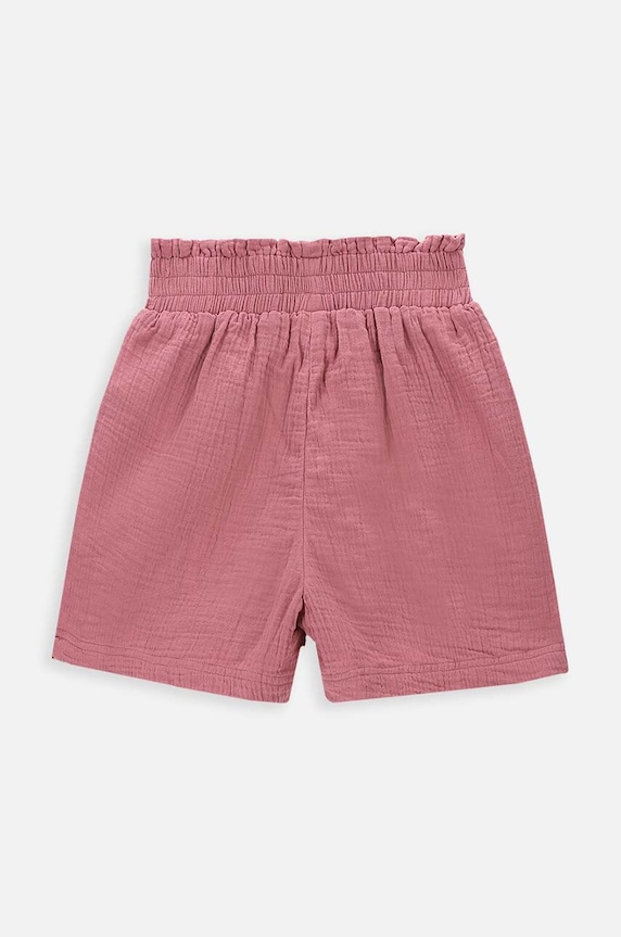 Lány Coccodrillo gyerek pamut rövidnadrág WC4119402GPJ rózsaszín