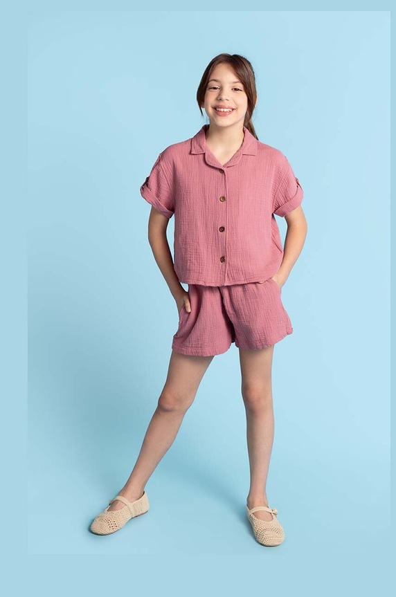 Coccodrillo gyerek pamut rövidnadrág WC4119402GPJ