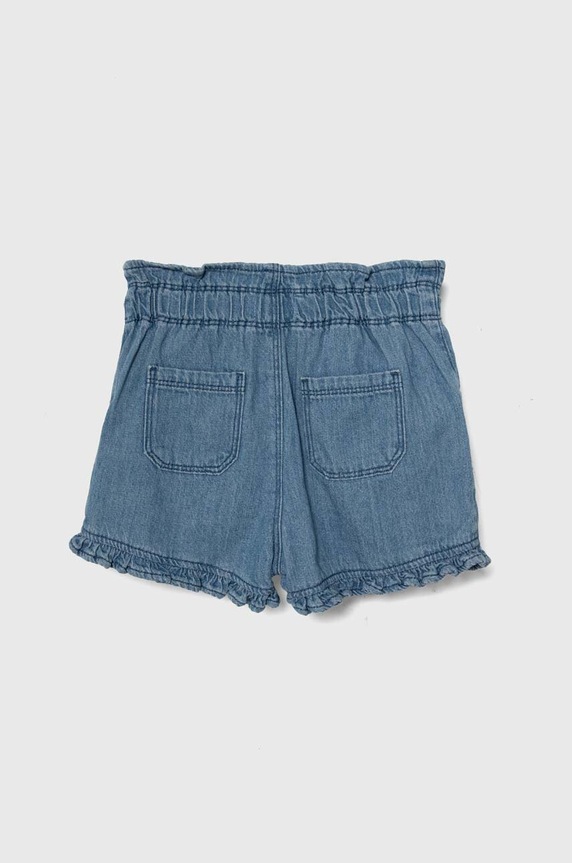Детски дънков къс панталон United Colors of Benetton 4AD6G901N.P.Seasonal син SS24