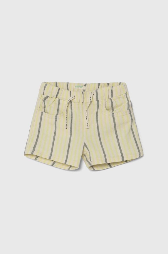 United Colors of Benetton pantaloni scurti copii casual galben 4OTBA900S.W.Seasonal
