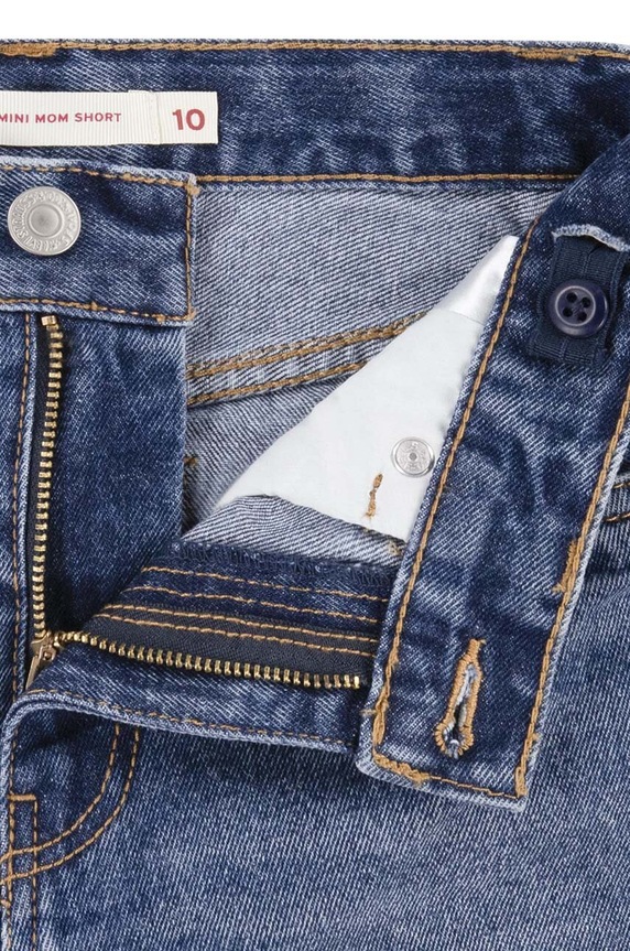 Детски дънков къс панталон Levi's син 3EK075