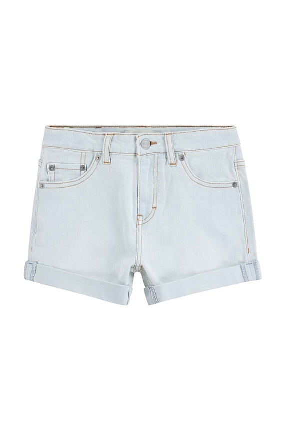 Детски дънков къс панталон Levi's дънков син 4EH272