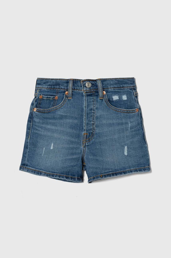 Детски дънков къс панталон Levi's LVG 501 ORIGINAL SHORTS дънков син 4EH878