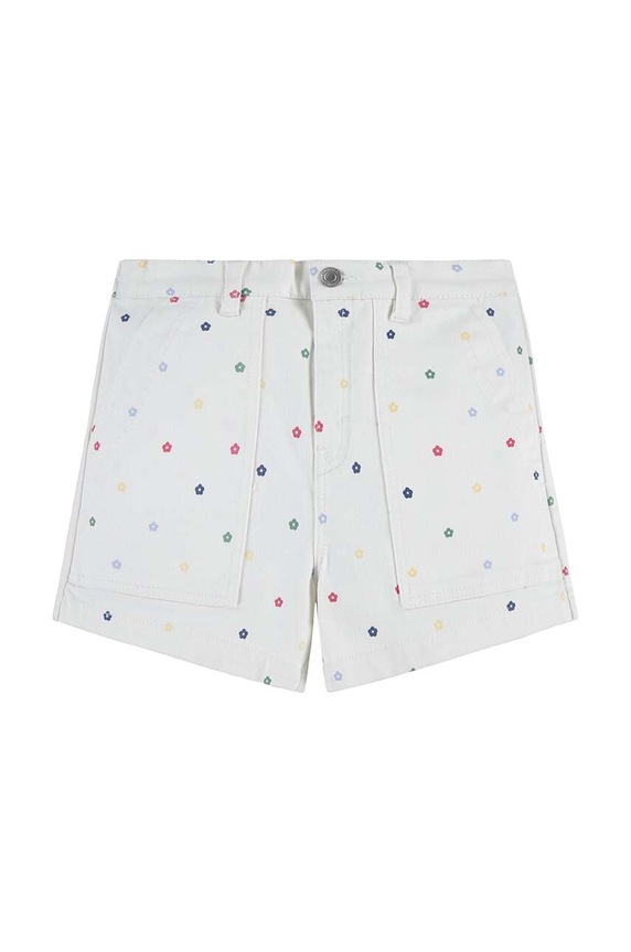 Levi's gyerek rövidnadrág mintás bézs 4EK315