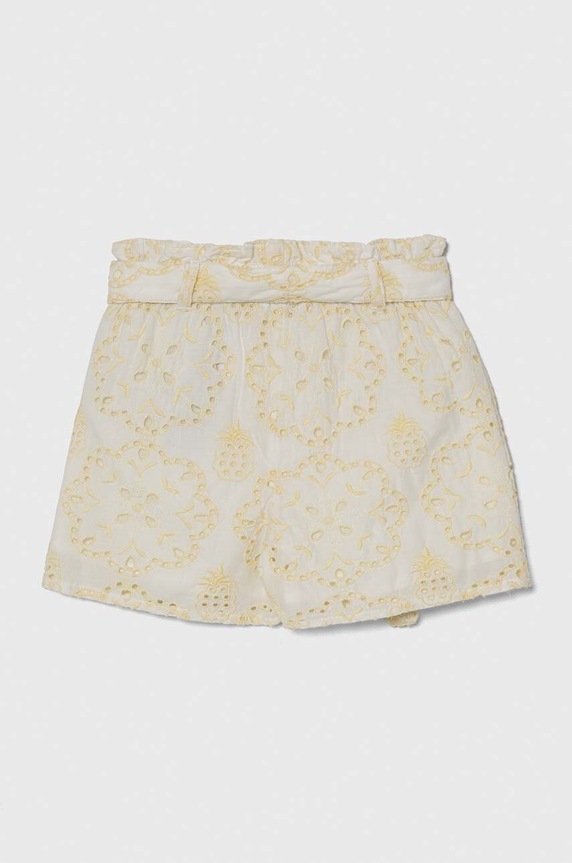 Guess szorty dziecięce K4GD17.WG5L0.PPYH żółty SS24