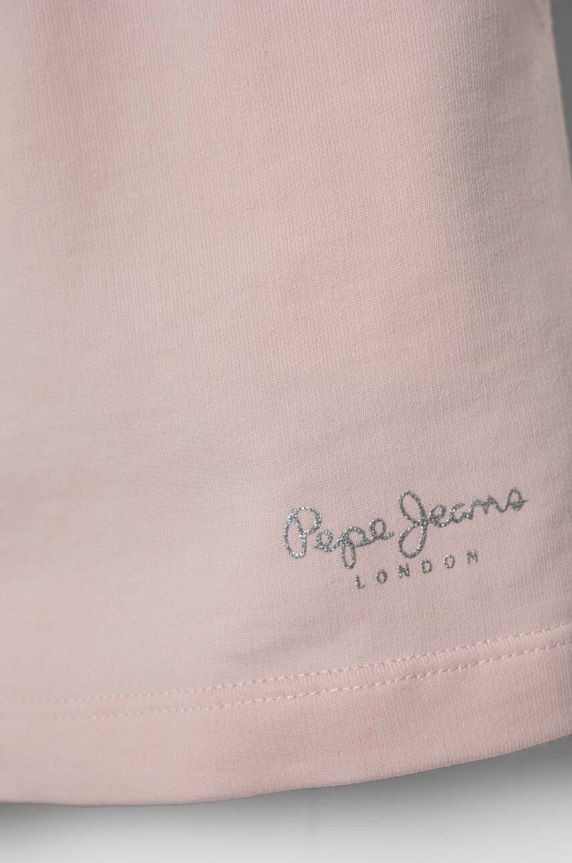Κοριτσίστικα Παιδικό βαμβακερό σορτς Pepe Jeans NERISSA PG800854 ροζ