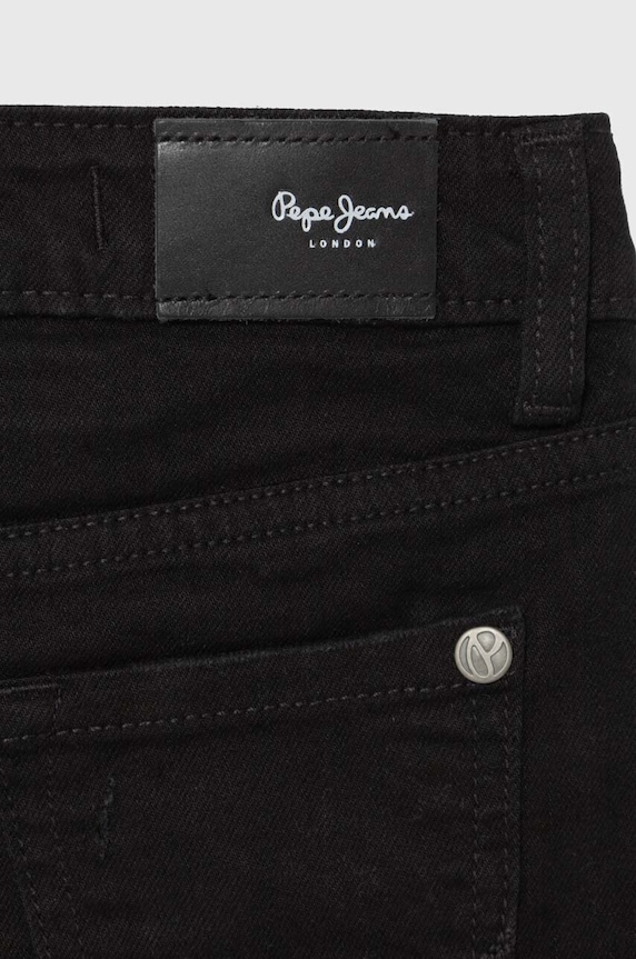 Κοριτσίστικα Παιδικό σορτς τζιν Pepe Jeans A-LINE SHORT HW JR PG800861XG8 μαύρο