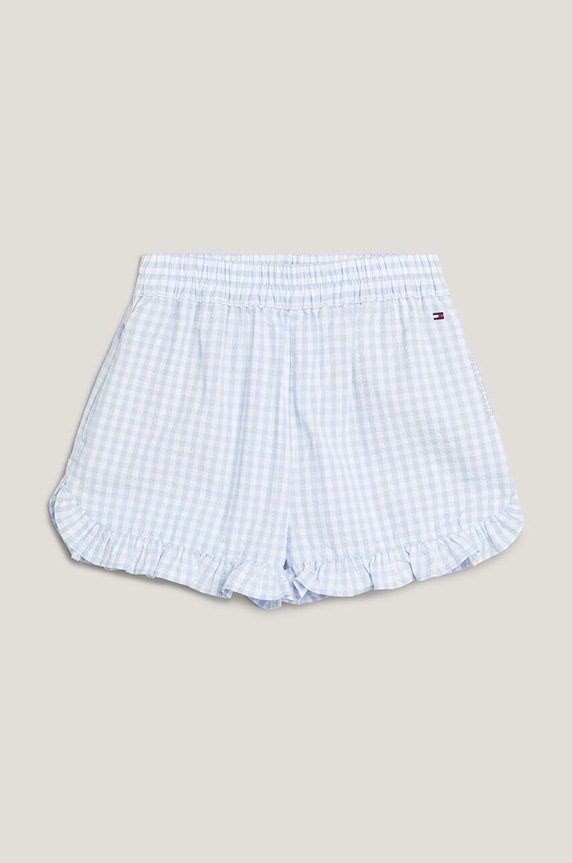 Tommy Hilfiger gyerek pamut rövidnadrág KG0KG07913.128.176.PPYH kék SS24