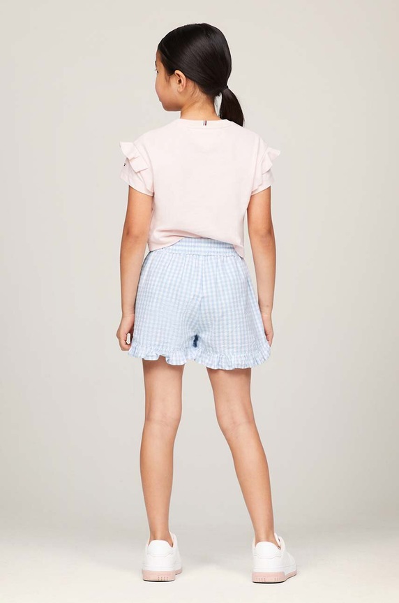 Tommy Hilfiger gyerek pamut rövidnadrág KG0KG07913.128.176.PPYH kék
