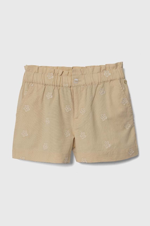 zippy pantaloni scurți din amestec de in pentru copii casual bej 3105906401