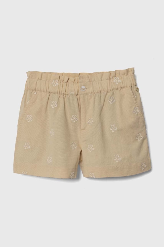 zippy pantaloni scurți din amestec de in pentru copii casual bej 3105906401