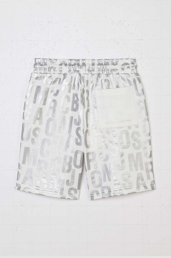 Detské bavlnené šortky Marc Jacobs W60226.162 béžová SS24