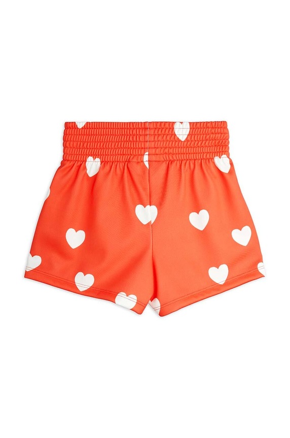 Chłopiec Mini Rodini szorty dziecięce Hearts 2423013642 czerwony
